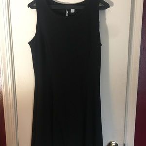 Old Navy Medium Black cotton dress